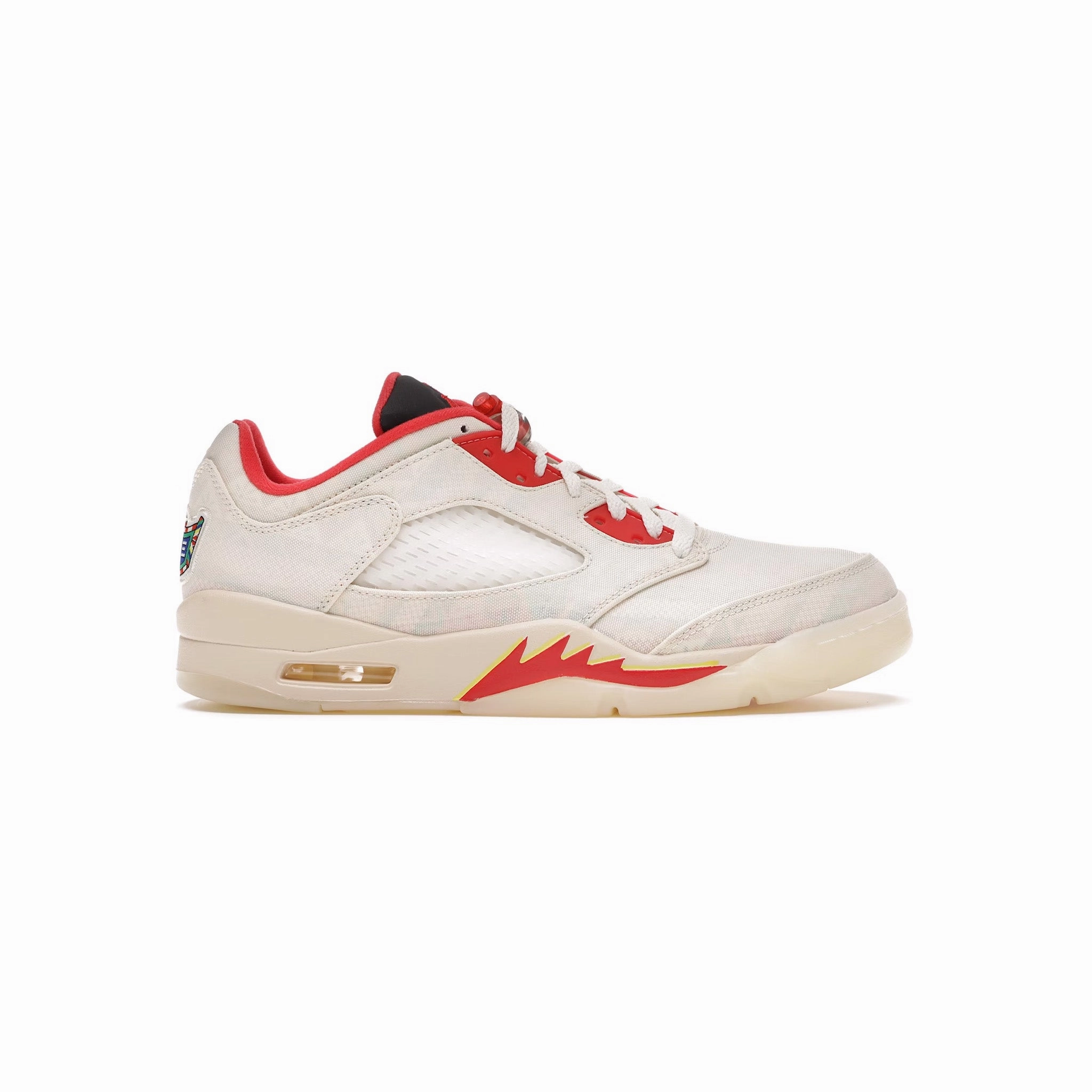 Layered Cushioning System Zero Drop Design Jordan 5 Retro Low Chinese New Year (2021)