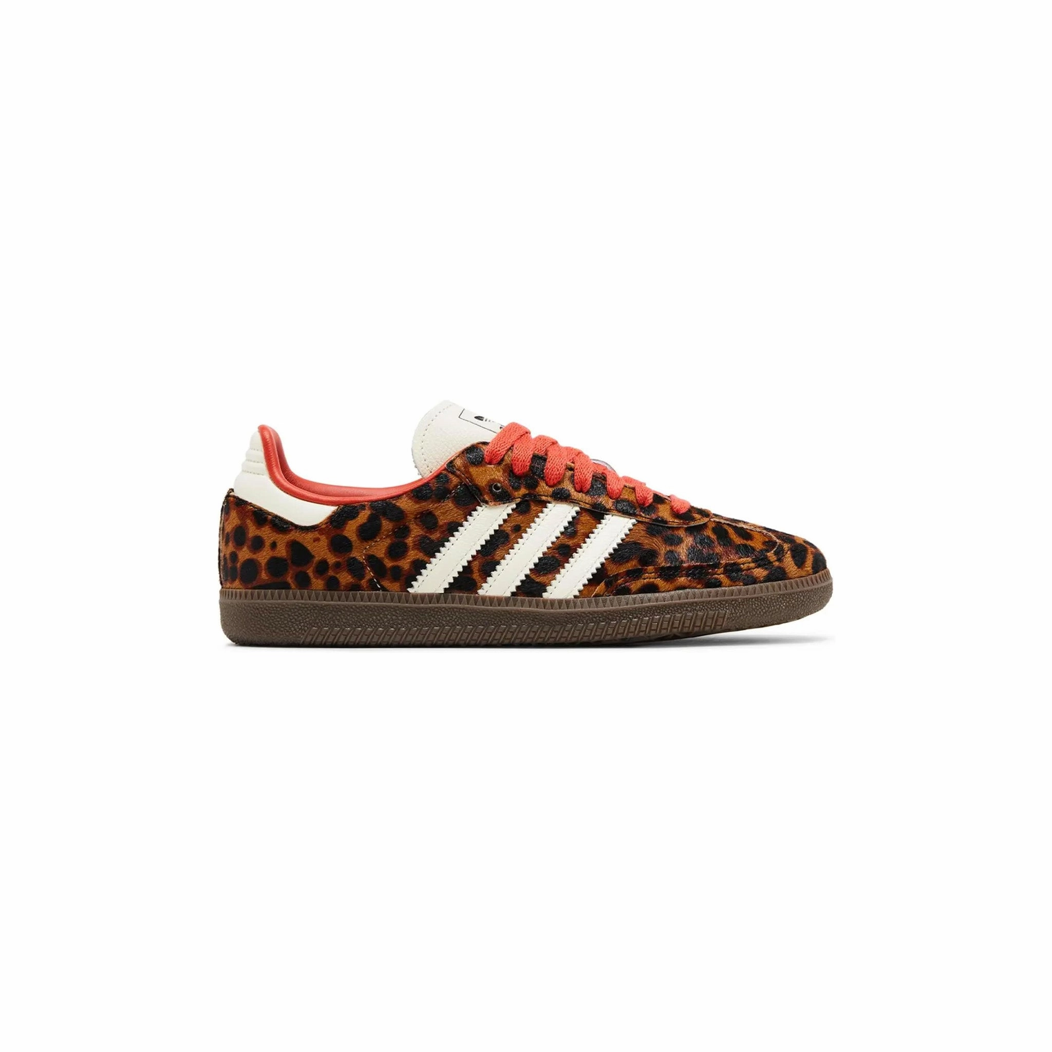 adidas Samba OG Preloved Red Leopard (Women's) Breathable Knit Upper
