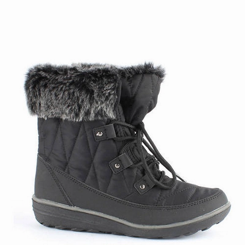 Equestrian Wanderlust Womens Snowflake Boots Black