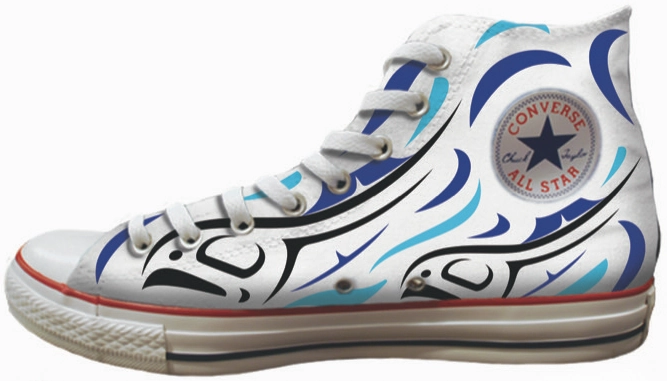 Classic Chic Baggins Original Hi Top Jamin Zuroski Sea to Sky