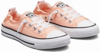 Converse Womens Chuck Taylor All Star Shoreline Slip Summer Florals Cheeky Coral/Lawn Flamingo Synthetic Upper