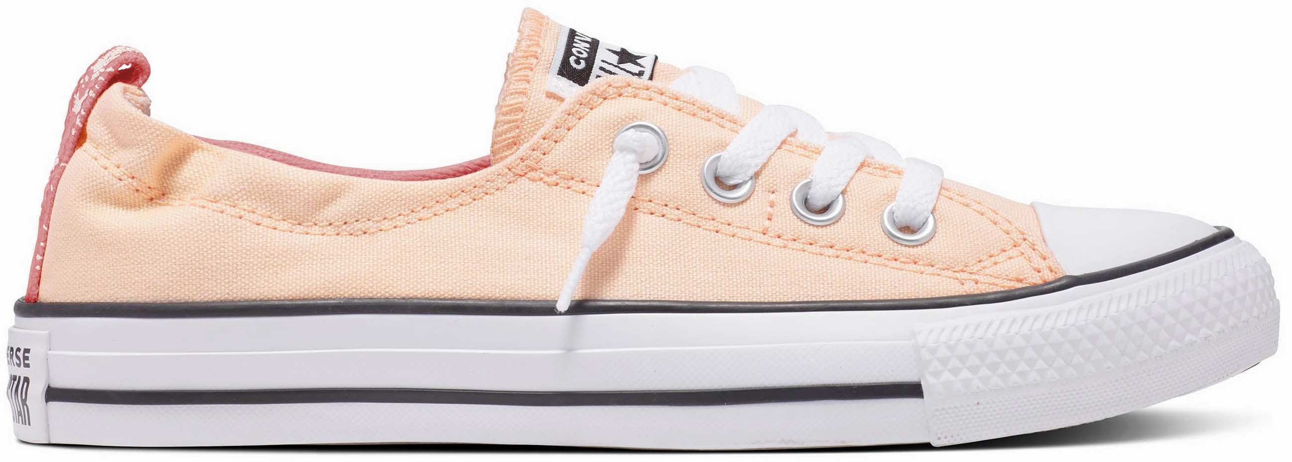 Flexible Coastal vibe Converse Womens Chuck Taylor All Star Shoreline Slip Summer Florals Cheeky Coral/Lawn Flamingo