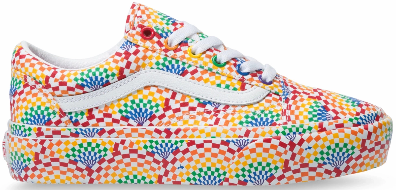 Grace Walk Vans Old Skool Platform Pride Multi