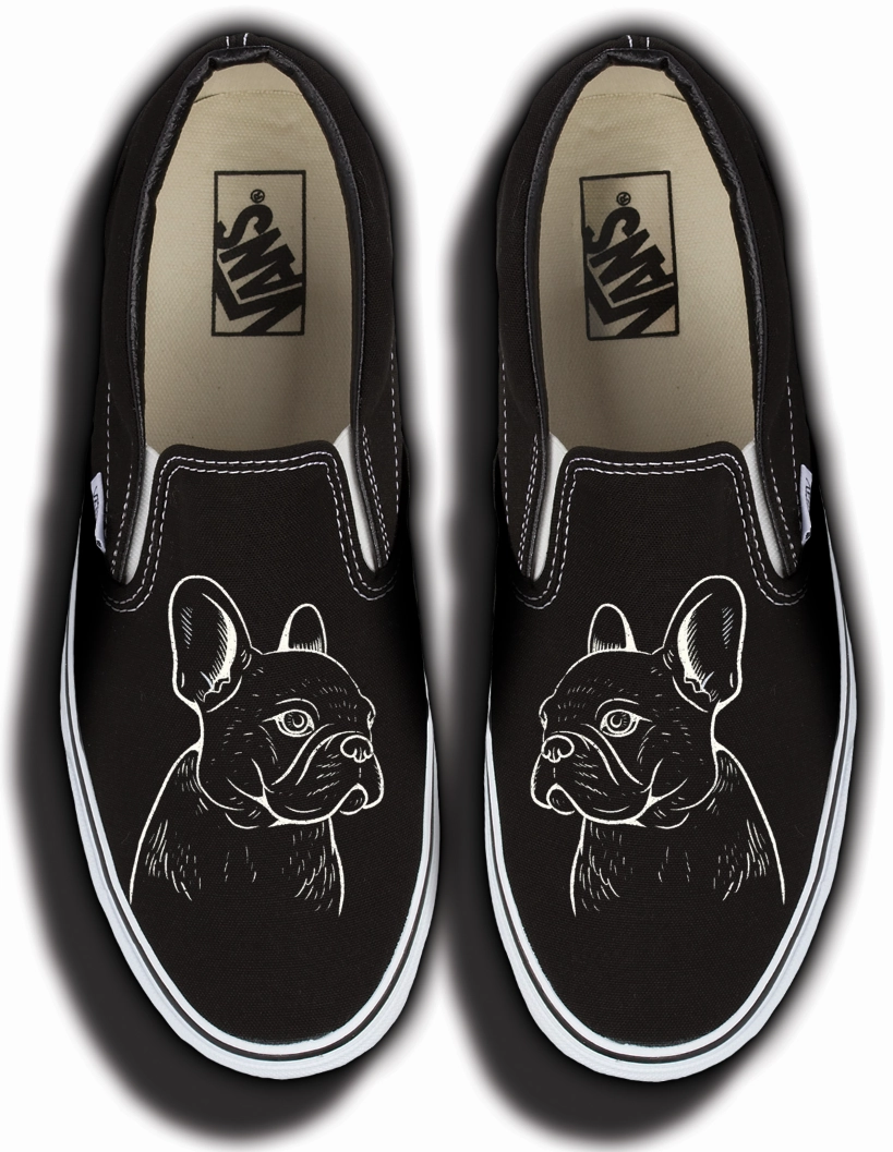 Energy Boost Virtual Step Baggins Original Slip on French Bulldog