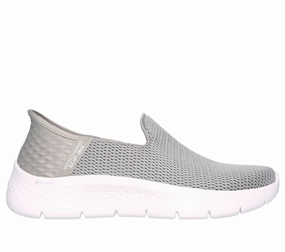 Skechers Women's GO WALK Flex-Relish Slip-ins Hands Free Light Gray Fresh Touch