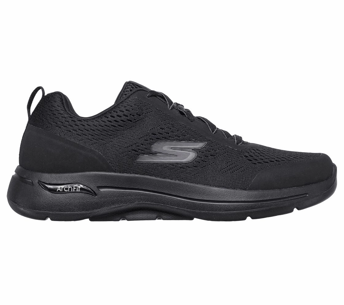 Skechers Men's GOwalk Arch Fit Black Durable Outsoles