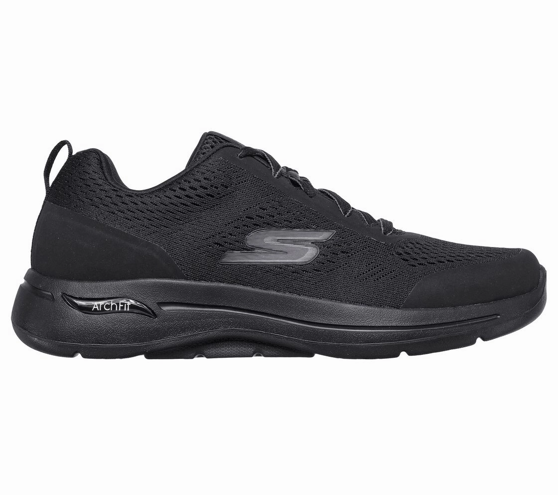 Orthotic Support Skechers Men's GOwalk Arch Fit Black