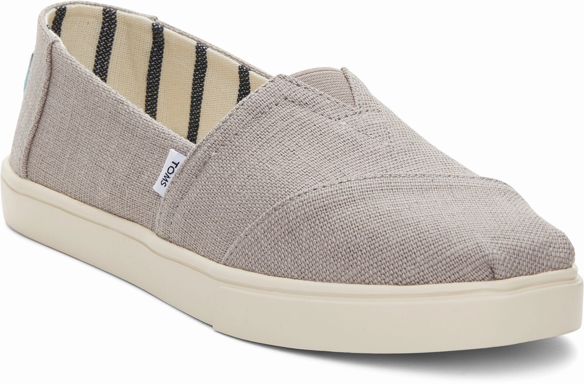 Flexible Fabric Lightweight TPU Frame Alpargata Cupsole Slip On - Morning Dove