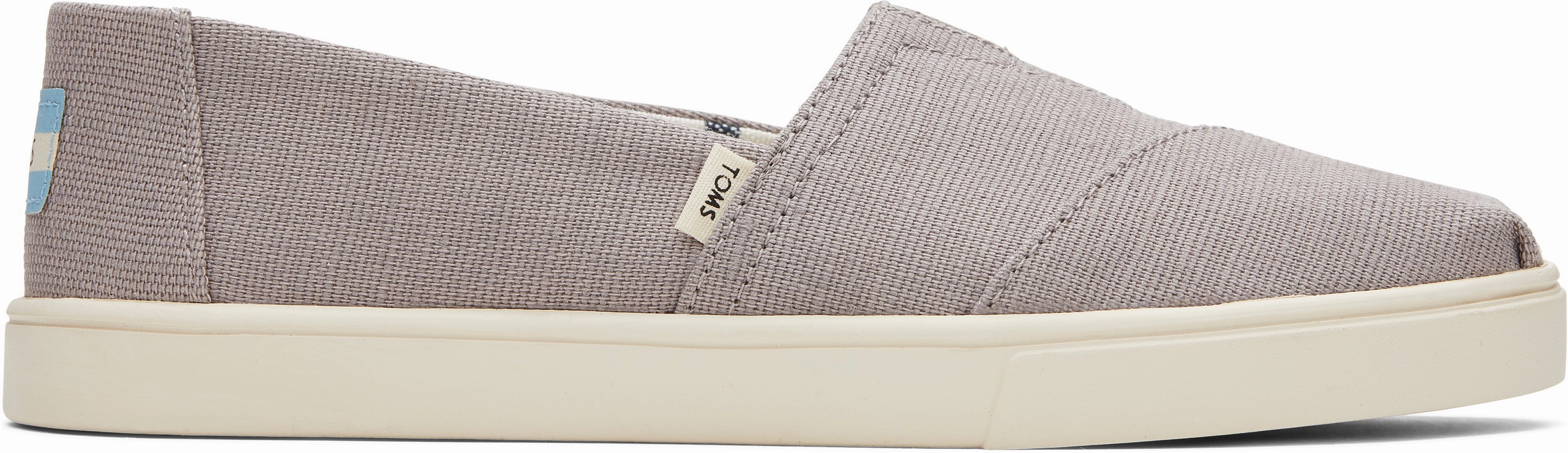 Rubber Traction Pods Alpargata Cupsole Slip On - Morning Dove