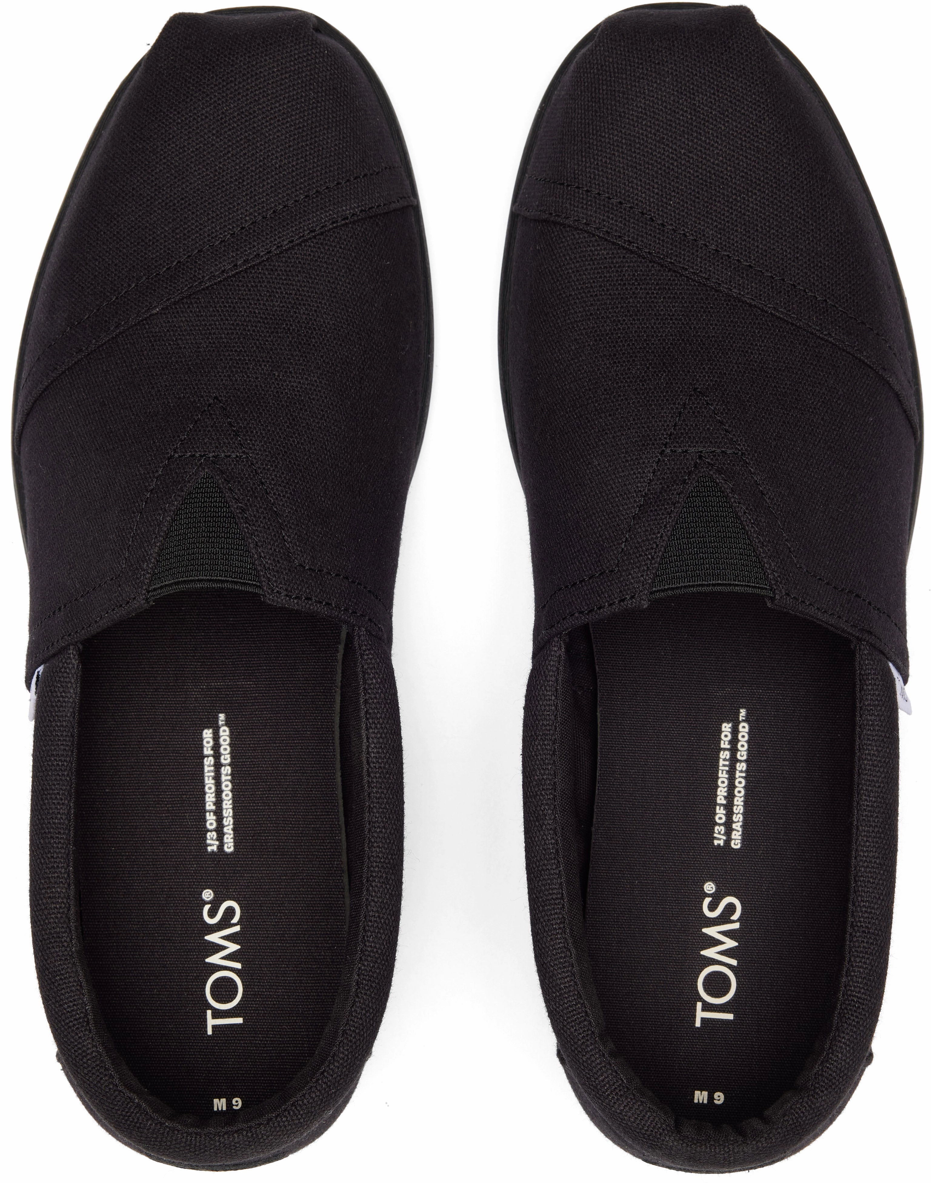 Alpargata FWD - Black/Black Canvas Club Edge