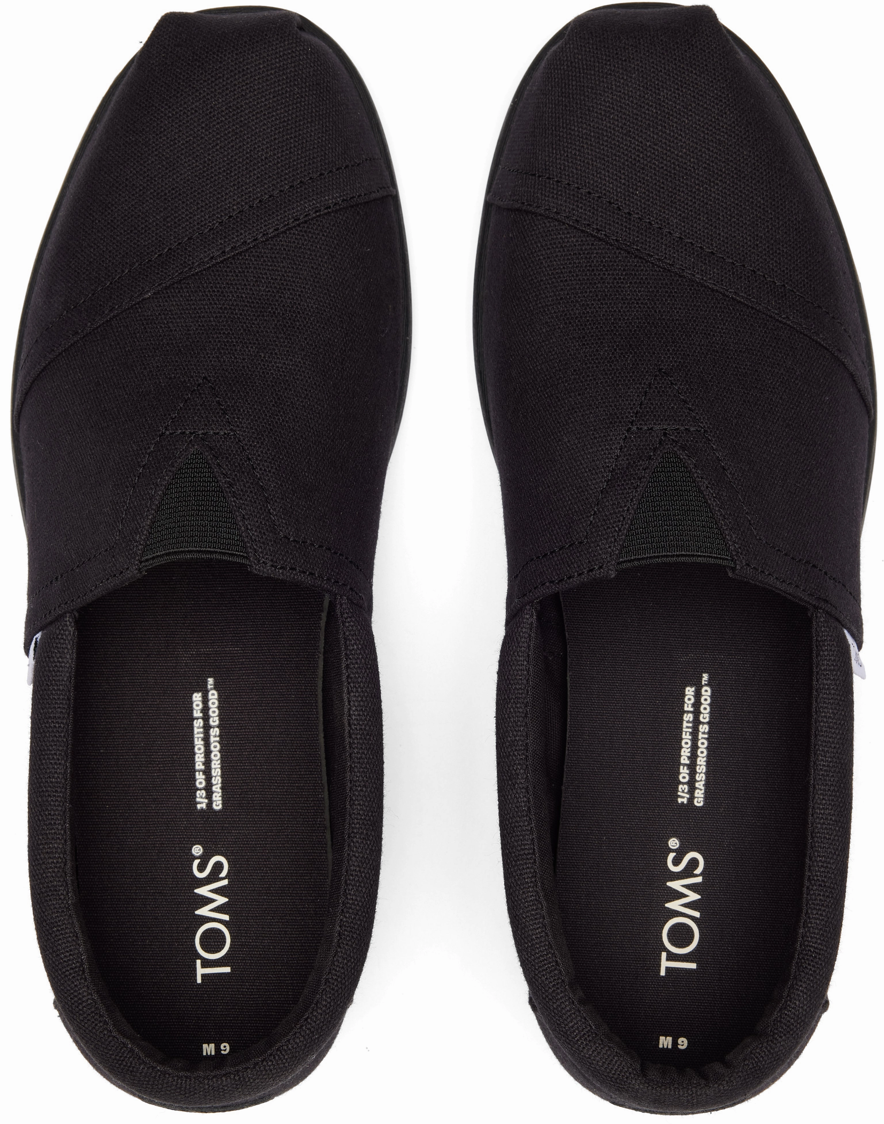 Alpargata FWD - Black/Black Canvas Club Edge