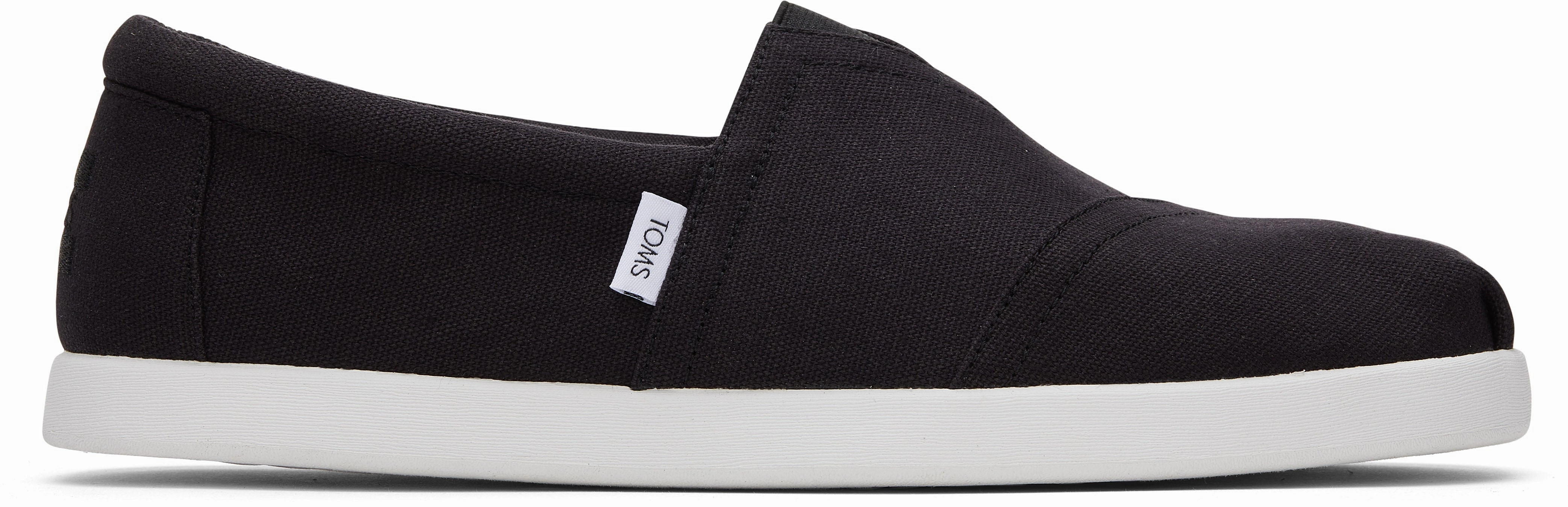 Dock Easy Alpargata FWD - Black Recycled Cotton Canvas