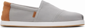 Air Move Quick Slip Alpargata FWD  - Drizzle Grey Brushed Twill/Tan Suede