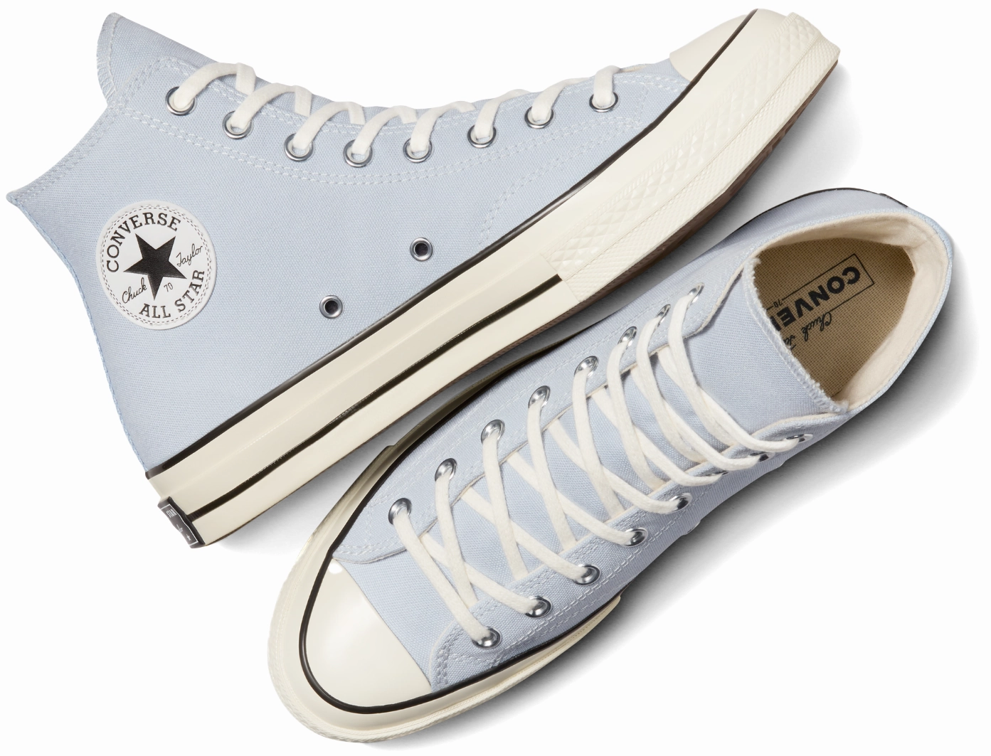 Skin Soft Converse Chuck Taylor All Star 1970s Hi Top Cloudy Daze/Egret/Black