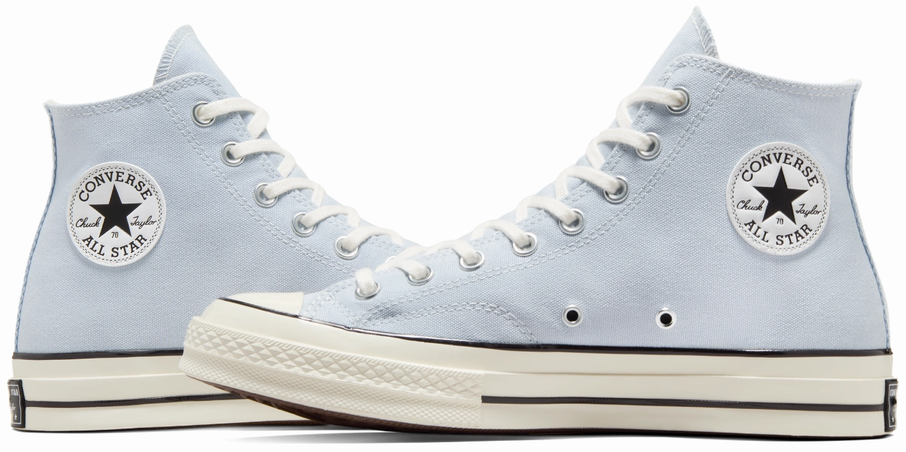 Modern Edge Converse Chuck Taylor All Star 1970s Hi Top Cloudy Daze/Egret/Black