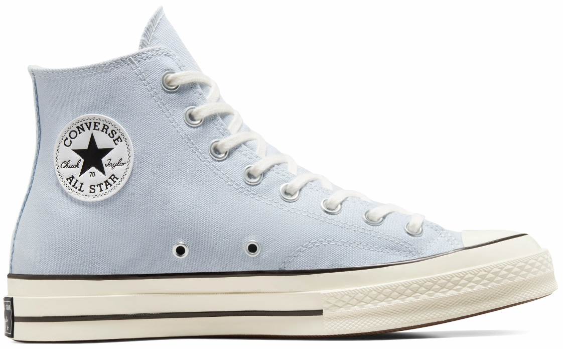 Converse Chuck Taylor All Star 1970s Hi Top Cloudy Daze/Egret/Black Silk Feel