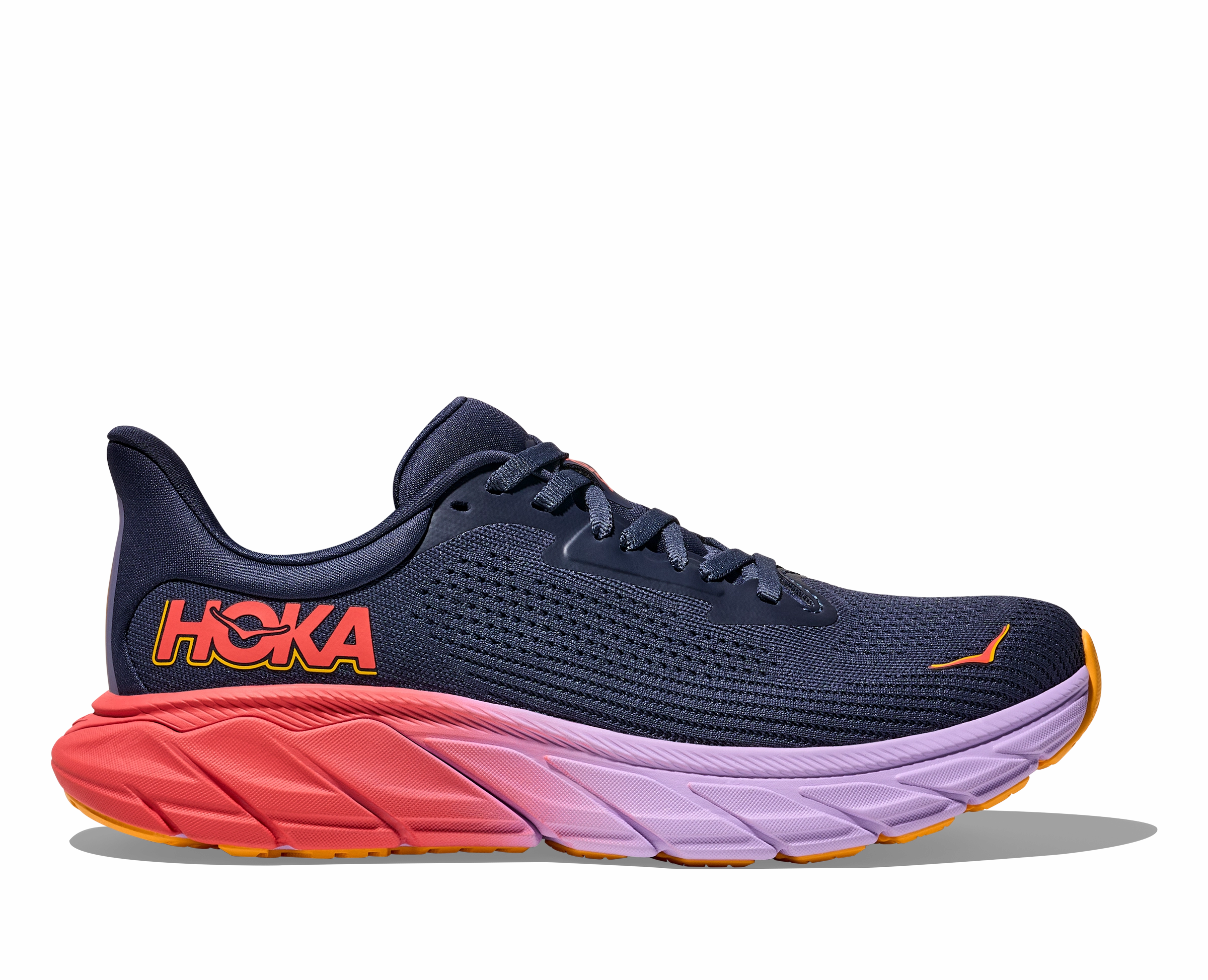 Hoka One One Womens Arahi 7 NAUTICAL DUSK / VARSITY NAVY Stay Light Shock absorption