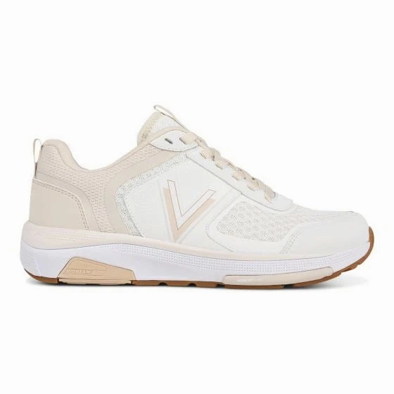 Move More Vionic Women's Walk Strider Sneaker White Cream
