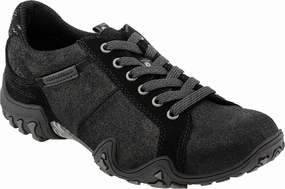 HeelCushioning Sophisticated piece Mephisto Allrounder women's funny sneaker Black