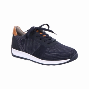 Anti Odor Ara Louie Men's Sneakers Navy