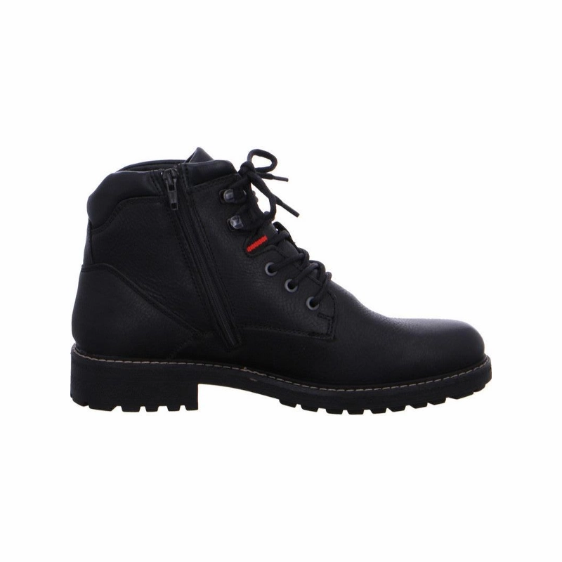Ara Men's Fredrick Boots Black LaceUp