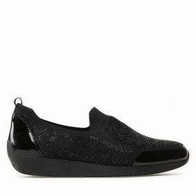 Ara Women's Lissabon Slip-on Shoe Black Gym suitable