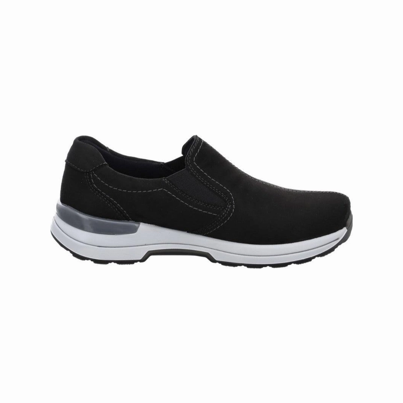 Energy Returning Heel Ara Women's Nara Slip-on Sneakers Black
