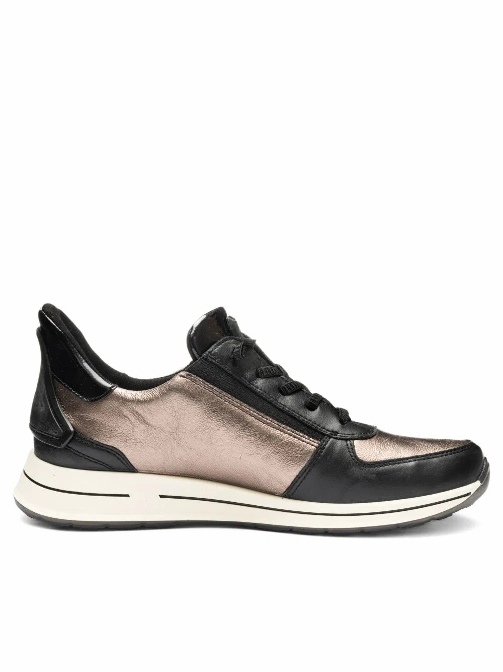 ARA Women's Osaka | Ovation Slip in Sneaker Black Cashmere Durable Feel