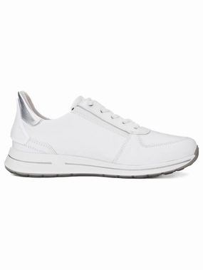 Non Compression Upper EasyToClean ARA Women's Osaka | Ovation Slip in Sneaker White