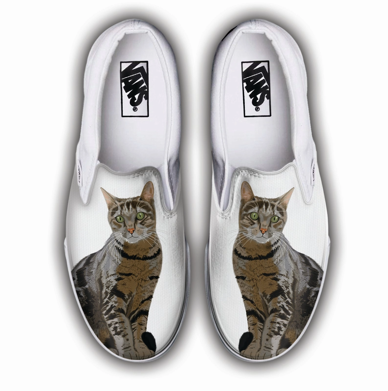 Baggins Original Slip-On Tabby Cat Wardrobe Base Boat Walk