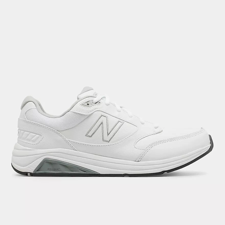 New Balance Men's 928v3 White Sneaker Insoles All-weather chic