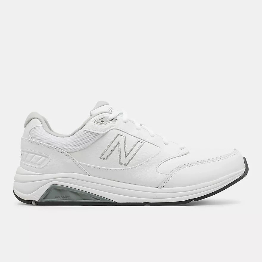 New Balance Men's 928v3 White Sneaker Insoles All-weather chic