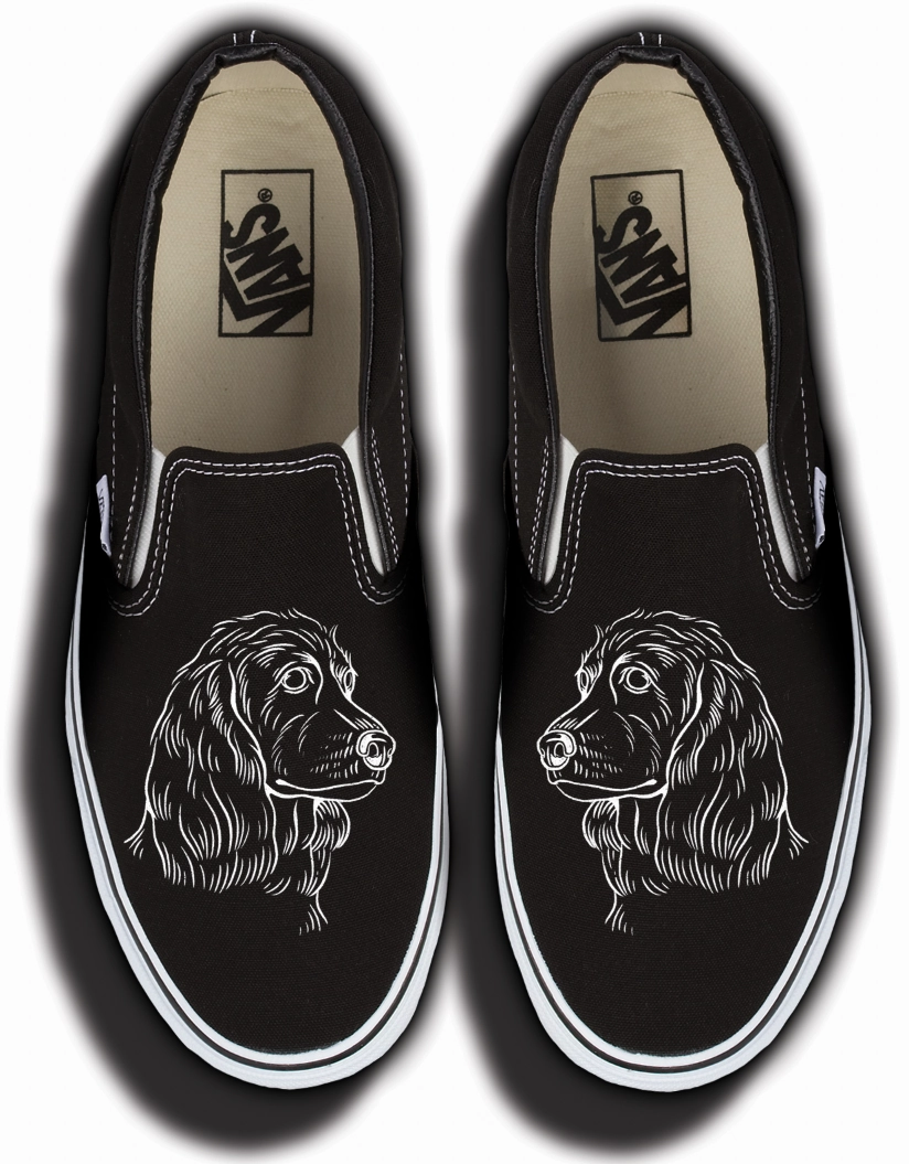 Road Long Baggins Original Classic Slip-On English Cocker Spaniel