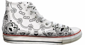 Night Glow group walk Baggins Original Hi Top Bandana White