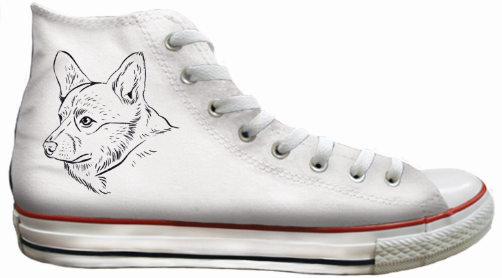 Baggins Original Hi top Corgi Travel Must