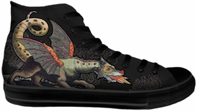 Baggins Original Hi Top Dragon's Roll Low Top Black Edge