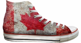 Gym Baggins Original Hi Top Flag of Canada