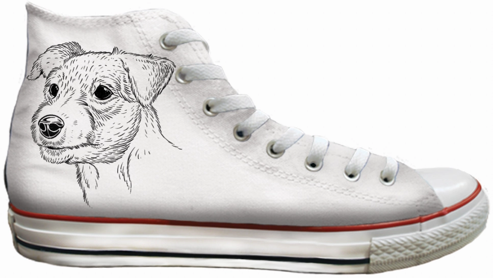 Baggins Original Hi top Jack Russell Balance Core Muscle Aid