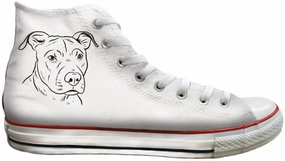 Baggins Original Hi top Pit Bull Shine Silver Hero Edge