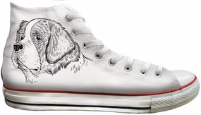 Baggins Original Hi top St Bernard Metal Edge Cushioned