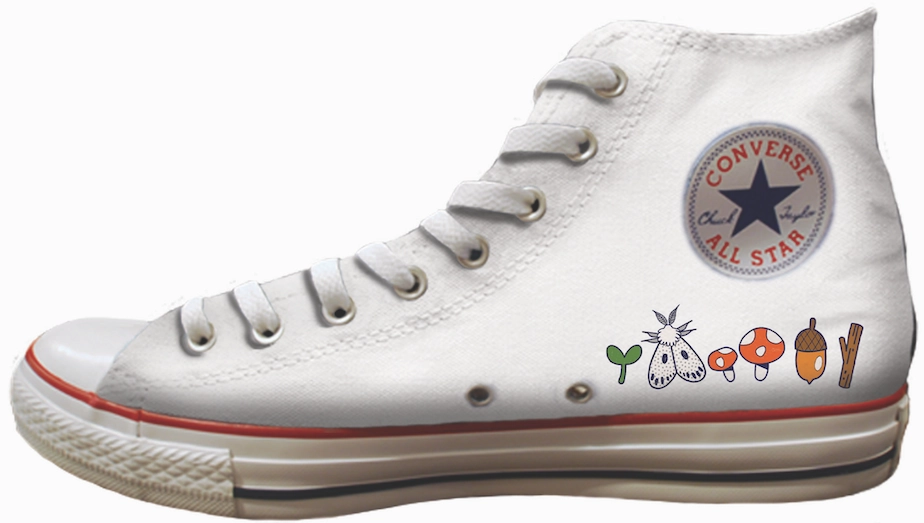 Desert Cool Baggins Original Hi Top Sydney Warnes The Bird Witch Forager