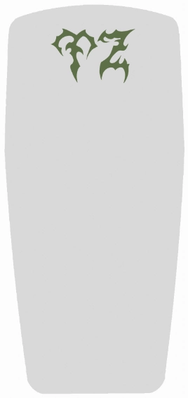 Retro Mood Cliff Edge Baggins Original Hi Top Tattoo Zoo Charlie