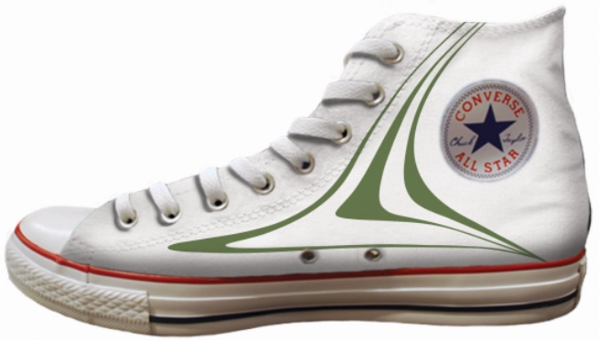 Desert Run Climb Strong Baggins Original Hi Top Tattoo Zoo Charlie