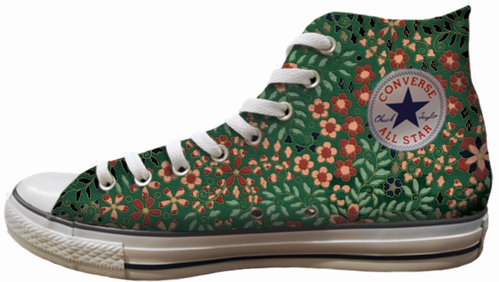 Rain Safe Baggins Original Hi Top Tiny Floral