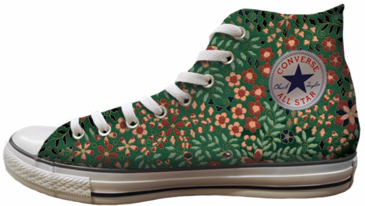 Rain Safe Baggins Original Hi Top Tiny Floral