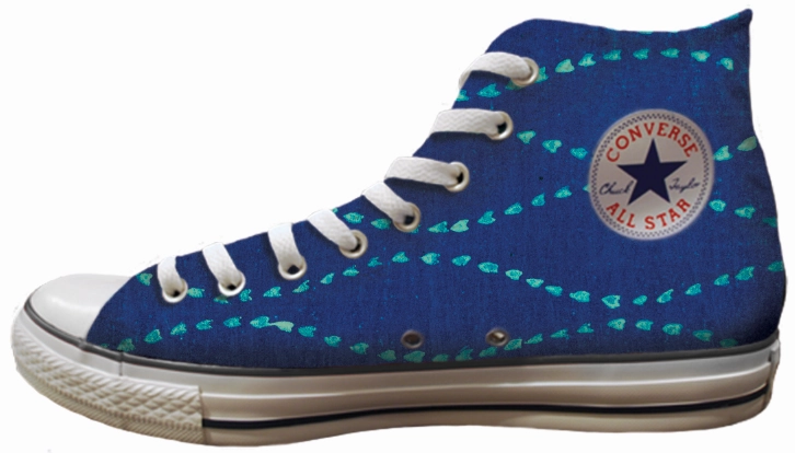 Spring Bloom Durable Construction Baggins Original Hi Top Trailing Hearts