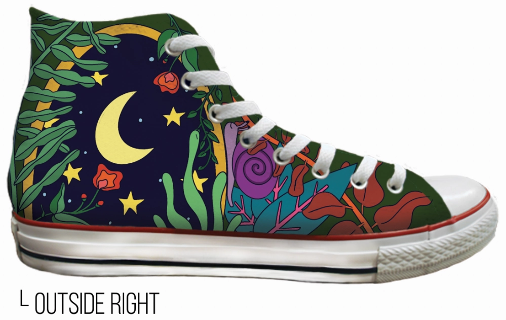 Peak Step Low Profile Baggins Original Hi Tops Daydream Doodles