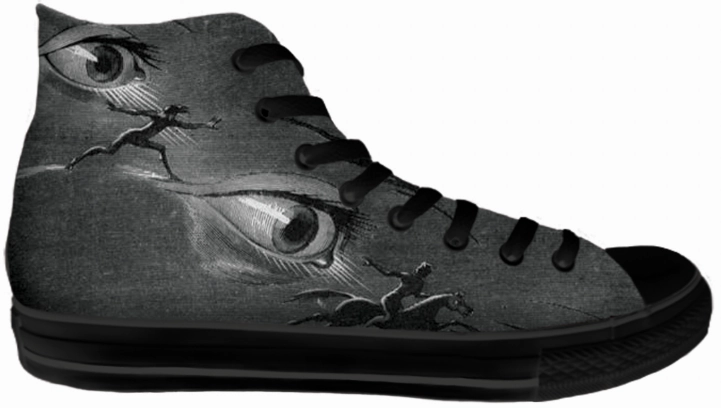 Rock Guard Denim Cool Baggins Original Hi Tops Dream