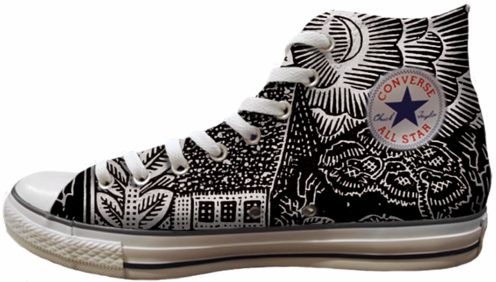 Baggins Original Hi Tops Fairytale Strong Grip Cool Pop