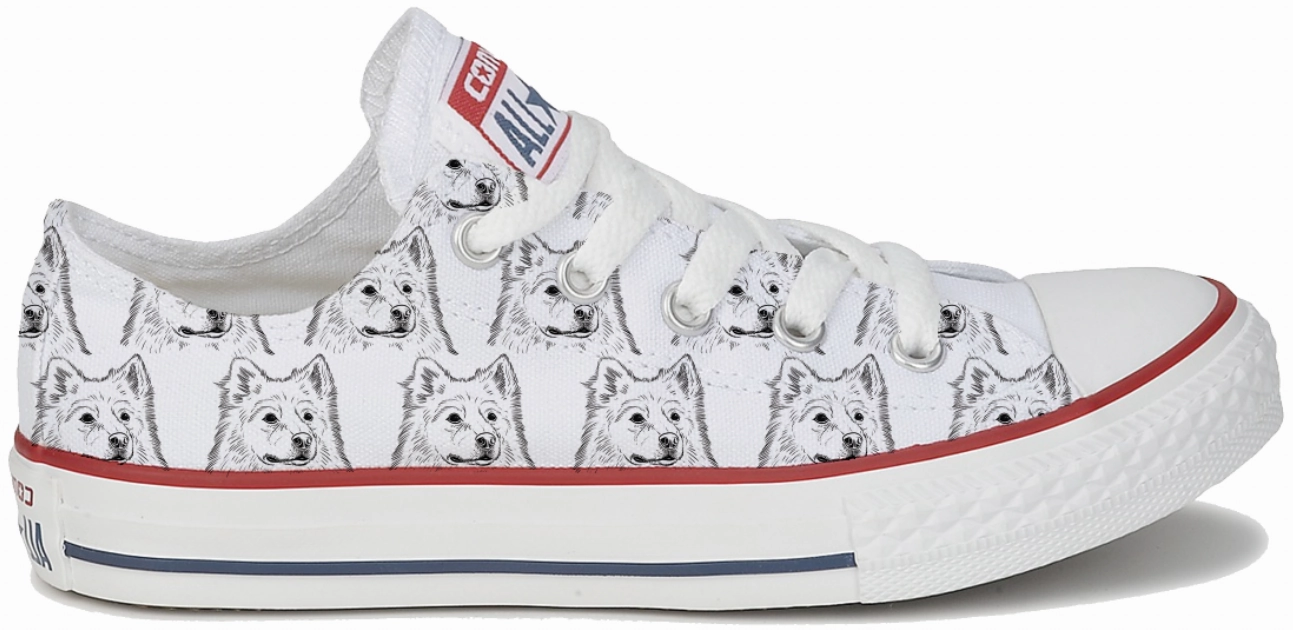 Bright tone Shockproof Baggins Original Low top American Eskimo